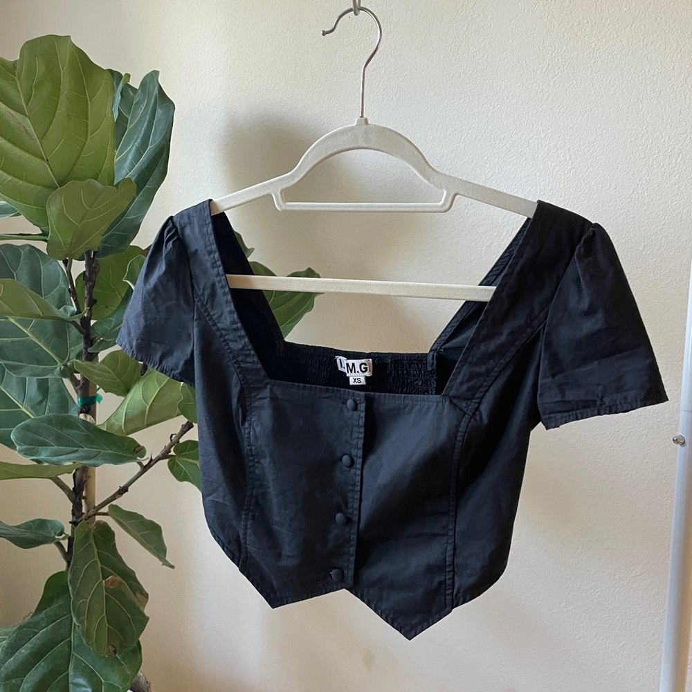 I.AM.GIA Corset Crop Top XS